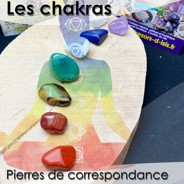 Les chakras : pierres de correspondance
