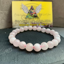 Charger l&#39;image dans la galerie, Bracelet Quartz rose / Amour
