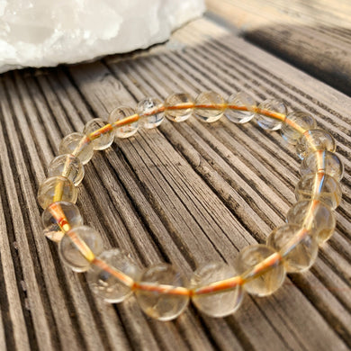 Bracelet Citrine - Lumière, chance & abondance